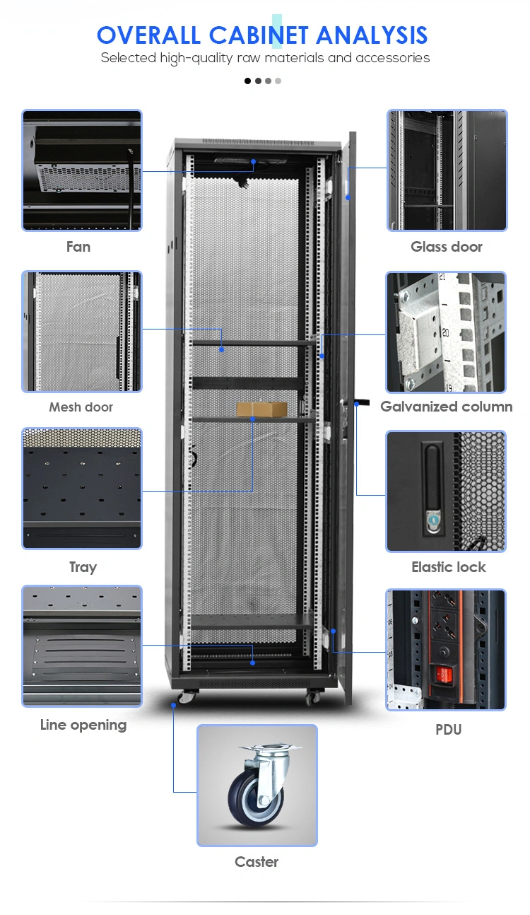 19 Inch Rack 4u - 46u Data Center Equipment Network Cabinet Servers